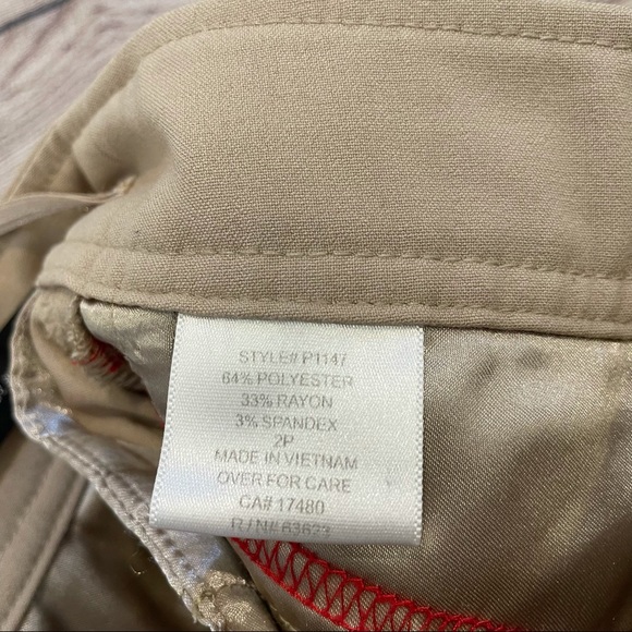 NYDJ’s Camel Neutral Wide Leg Trousers - Picture 9 of 9